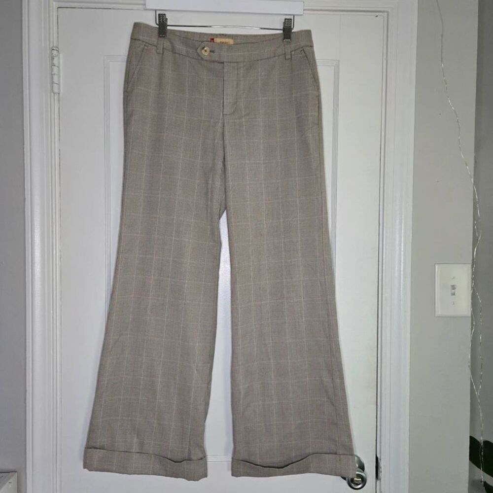 GAP Wide Leg Pinstripe Y2K Trouser Pants Women's 10
